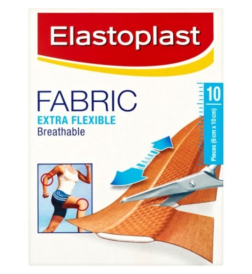 Elastoplast Fabric Plaster Strips 100 Pack