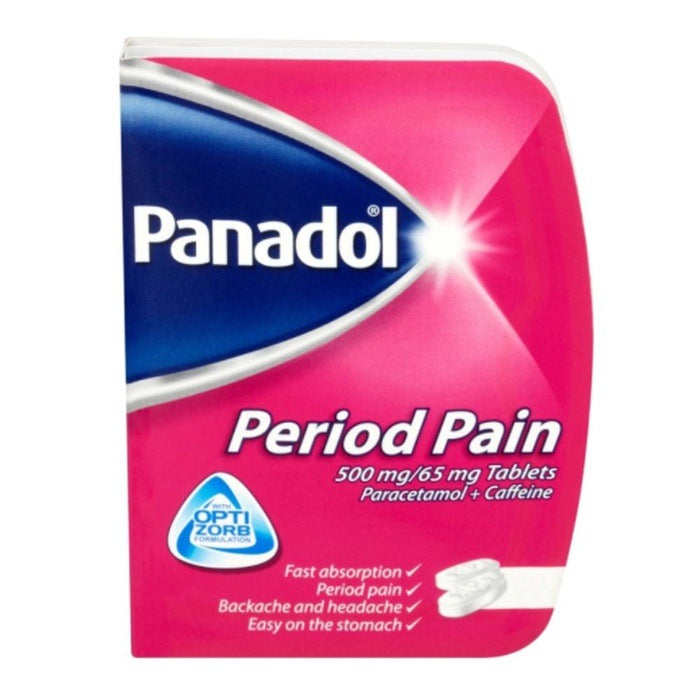 Paracetamol & Caffeine For Period Pain