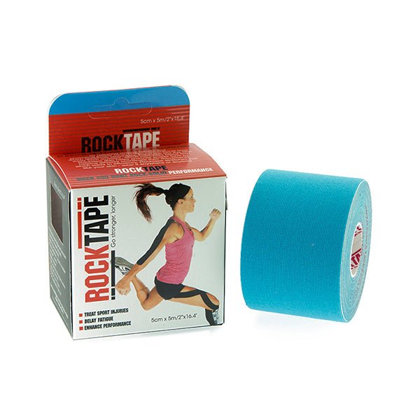 RockTape Kinesiology Tape 2 x 16' (5cm x 5m) Single Rolls