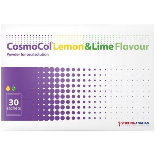 CosmoCol Sachets Lemon & Lime Flavour x 30 / 20 - EasyMeds Pharmacy
