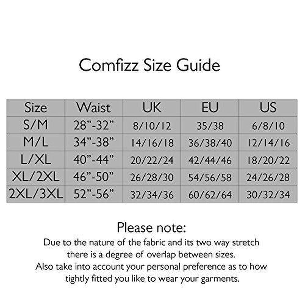 Comfizz Ostomy/Post Surgery Support Waistband Unisex 10" Depth Level 1 Light Support (Black, XL/2XL) -   Comfizz EasyMeds Pharmacy