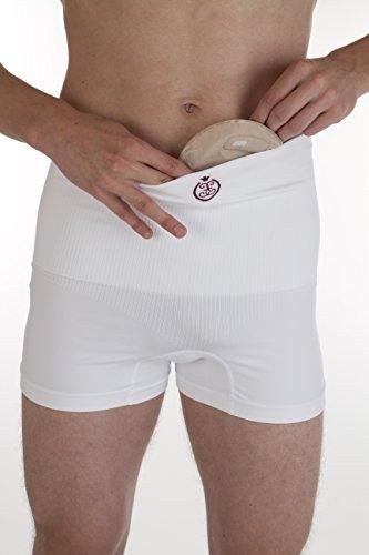 Comfizz Ostomy/Post Surgery Unisex Support Boxers High waist Level 2 XL/2XL White -   Comfizz EasyMeds Pharmacy