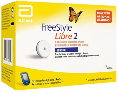 2 x Freestyle Libre 2 Sensors for continuous blood glucose monitoring - EasyMeds Pharmacy