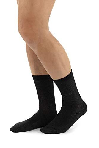 Dermasilk Comfort Socks Short 1 Pair Size 7-8.5