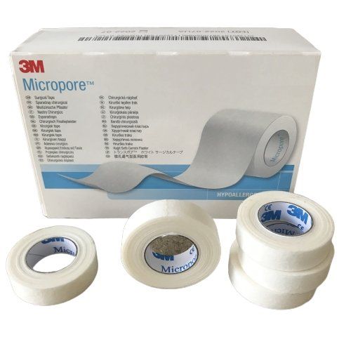 3M Micropore Surgical Tape 1.25cm x 9.1m First Aid Lashes Lash - EasyMeds Pharmacy