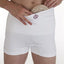 Comfizz Ostomy/Hernia/Post Surgery Unisex Support Boxers - High waist - Level 2 Medium Support (2XL/3XL, White) - EasyMeds Pharmacy