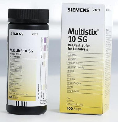 3 x Siemens Multistix 10 SG Professional Urine Test Strips x 100 (Exp Mar 2025) - EasyMeds Pharmacy