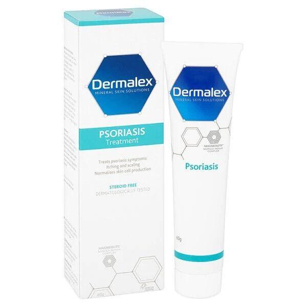 THREE PACKS of Dermalex Psoriasis Treatment Cream 60g