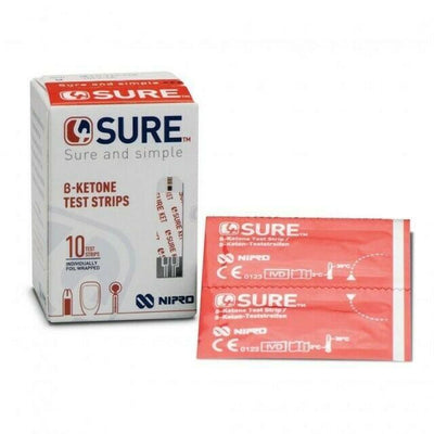 4Sure Ketone Test Strips x 10 - EasyMeds Pharmacy