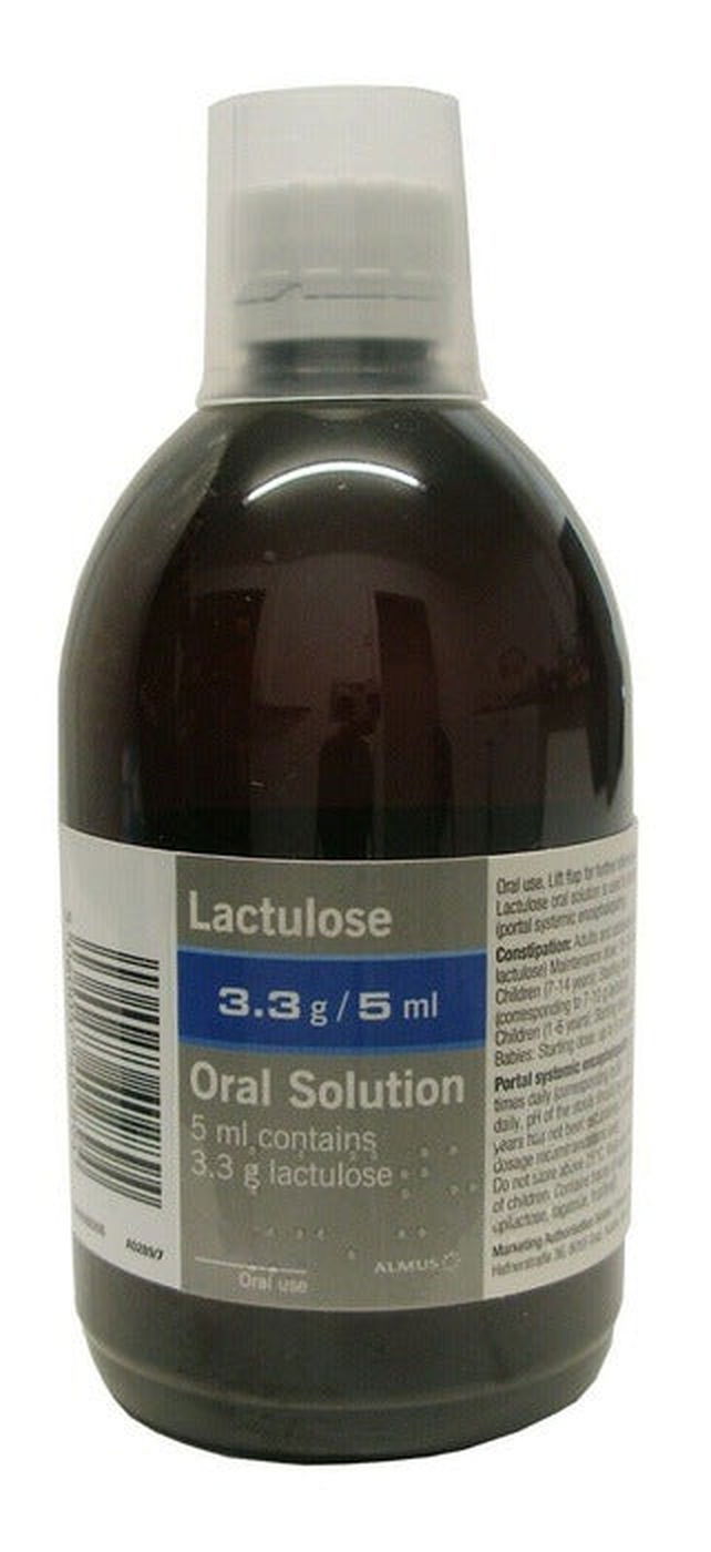 ALMUS Lactulose Liquid, 3.1-3.7g/5ml Oral Solution 500ml -   Almus EasyMeds Pharmacy