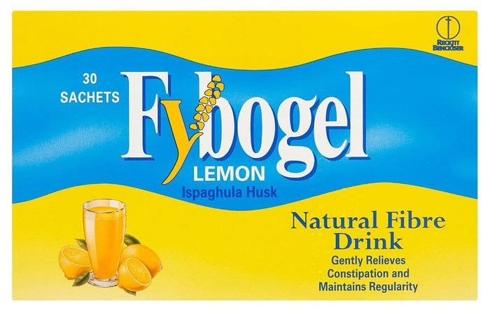 Fybogel Sachets x 30/60 (Orange, Lemon, Original) -   Fybogel EasyMeds Pharmacy