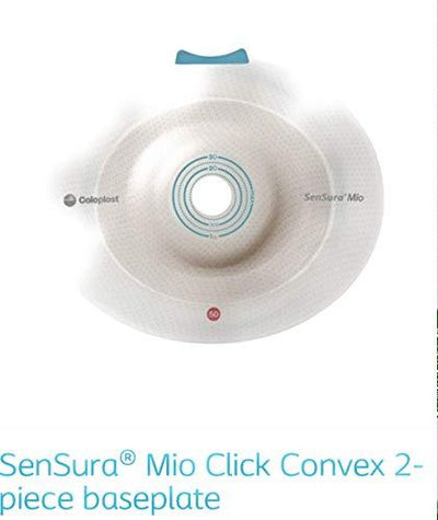 Sensura Mio Convex Click Plate Light Plate 50mm, Opening 15-30mm 16911 x 5 -   Coloplast EasyMeds Pharmacy