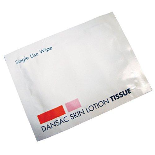 Dansac Skin Lotion Tissue Wipes x 50 (Ref 71000-0000)