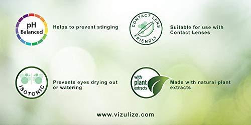 Vizulize Intensive Dry Eye Drop 10ml - Intensive & Longer Lasting Relief, Moisturises & Soothes Dry Eyes