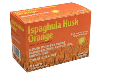 Ispaghula Husk Orange Sachets x 30/60 (Orange, Lemon, Original) -   Ispaghula EasyMeds Pharmacy