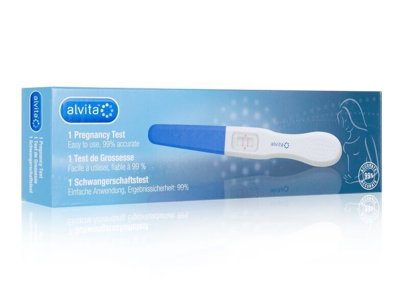 Alvita Mid Stream Pregnancy Test Kit (1 Test) -   Alvita EasyMeds Pharmacy