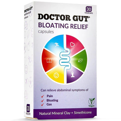 Doctor Gut Bloating Relief Capsules x 30 | Drug-Free, Natural Relief