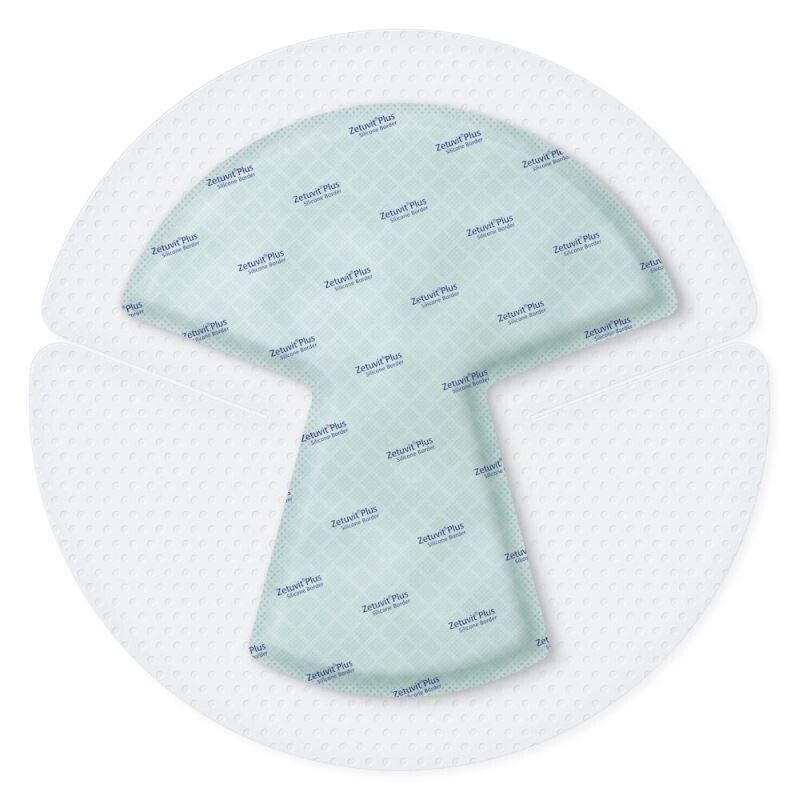 Resposorb Silicone Border Heel Wound Dressing Pads 25cm x 25cm x 10 -   Resposorb EasyMeds Pharmacy