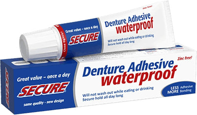 SECURE Denture Adhesive Bonding Cream 40g -   Secure EasyMeds Pharmacy