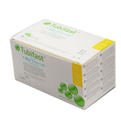 Tubifast Yellow Elasticated Tubular Bandage 10.75cm x 5m -   Tubifast EasyMeds Pharmacy