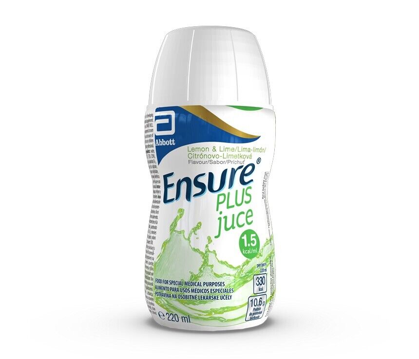 Ensure Plus Juce Lemon & Lime (220ml) x 24