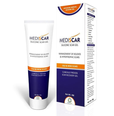 MediScar Silicone Scar Gel 30g  Keloid Scar Treatment  Hypertrophic Scar Removal