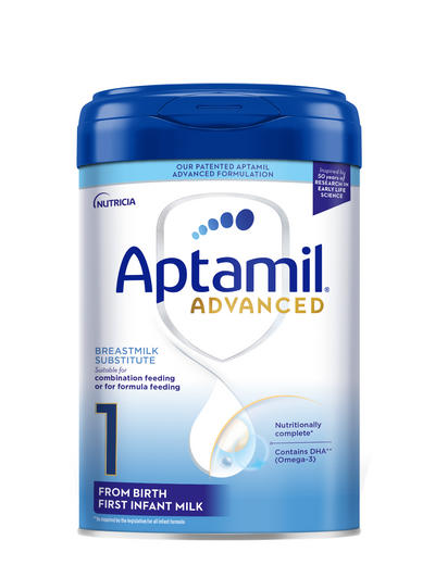 4x Aptamil Advanced 1 First Infant Baby Milk Powder Formula from Birth 800g