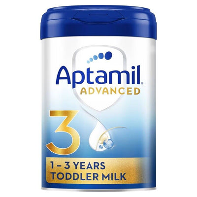 4 x Aptamil Advanced 3 Toddler Baby Milk Powder Formula, from 1 Year 800g