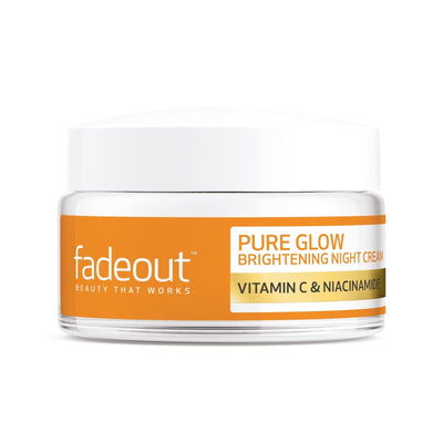 Fade Out Pure Glow Brightening Night Cream & Vitamin C, Pink Pomelo and Niacinamide 50ml