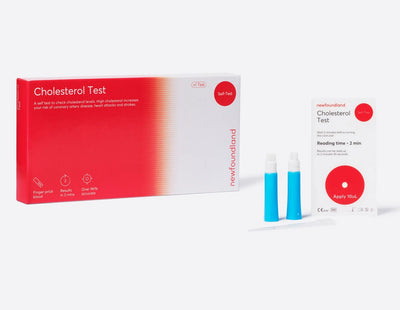 Cholesterol Levels Test Kit - Lipid Profile Analysis - 99% Accurate Home Test for Total Cholesterol - Blood Sample Testing - CE Certified - 1pc Cholesterol Test Kit