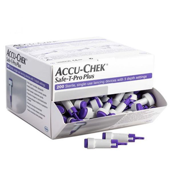 Accu-Chek Safe-T-Pro Plus Lancets x 200