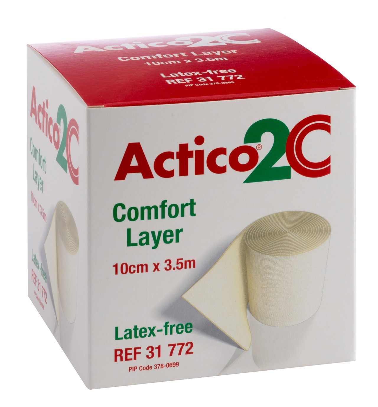 Actico 2C Comfort Layer 1 Leg Ulcer Bandage 10cm x 3.5M X 1 -   L&R Medical UK LTD EasyMeds Pharmacy