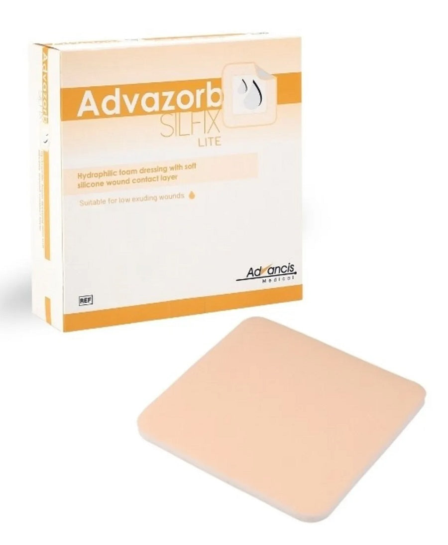 Advazorb Silfix Lite Wound Dressing 7.5cm x 7.5cm