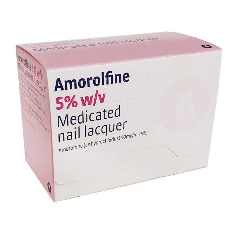 Amorolfine 5% Medicated Nail Fungal Lacquer 3ml -   Alliance Healthcare EasyMeds Pharmacy