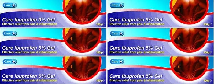 Care Ibuprofen 5% Gel 100g | Pain Relief/Anti-Inflammatory -   Thornton & Ross EasyMeds Pharmacy