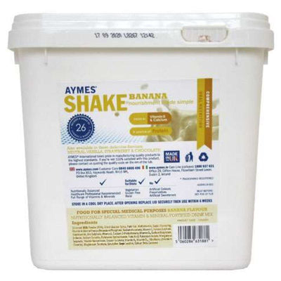 Aymes Banana Shake Protein Powder Tub 1600g - EasyMeds Pharmacy