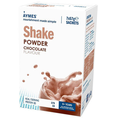 Aymes Nutritional Milkshake Chocolate Flavour Sachet 57g x 7 - EasyMeds Pharmacy