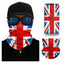 Face Cloth Bandana Neckerchief Wristband, Breathable Unisex,  Union Jack