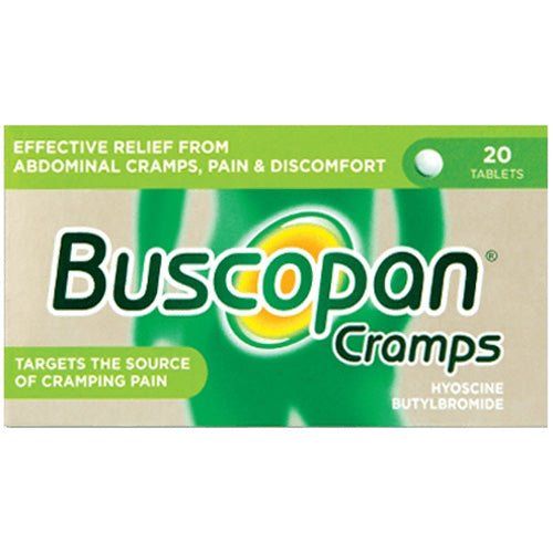 Buscopan Cramp Tablets 20 - EasyMeds Pharmacy