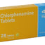 Chlorphenamine 4mg Allergy & Hayfever Relief Tablets - Pack of 28 - EasyMeds Pharmacy