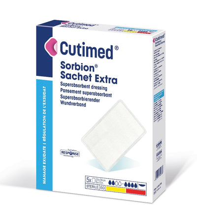 Cutimed Sorbion Sachet Extra Dressing 20cm x 30cm x5