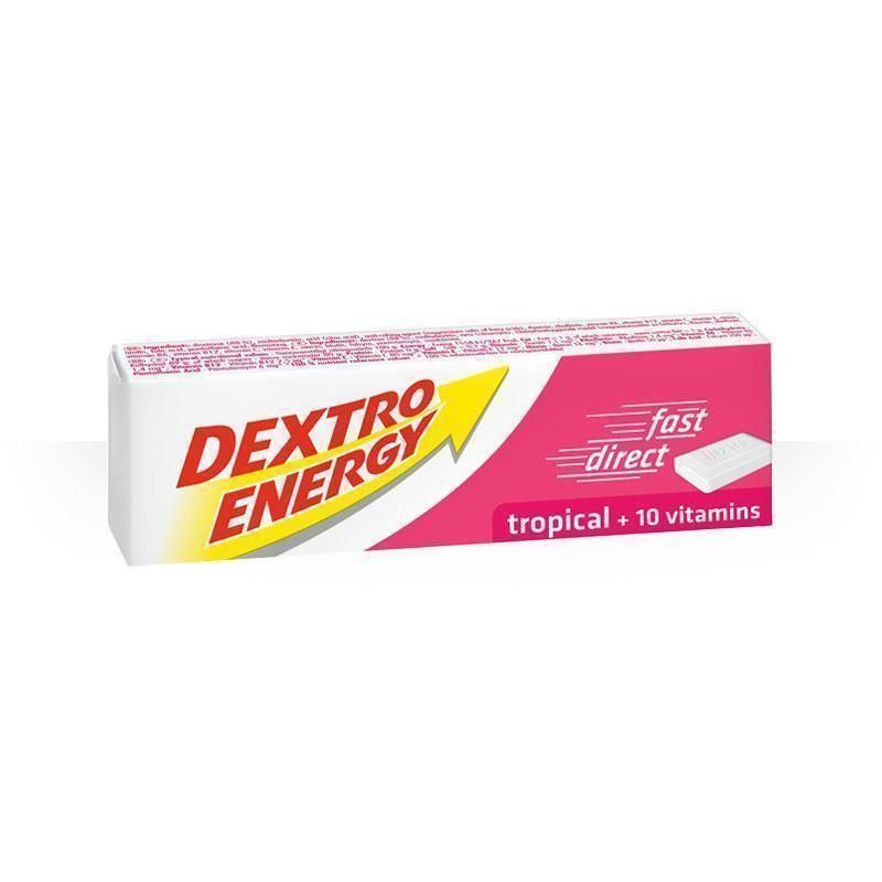 Dextro Energy Glucose Tablets Tropical 47g x 14 x 12 Packs - EasyMeds Pharmacy