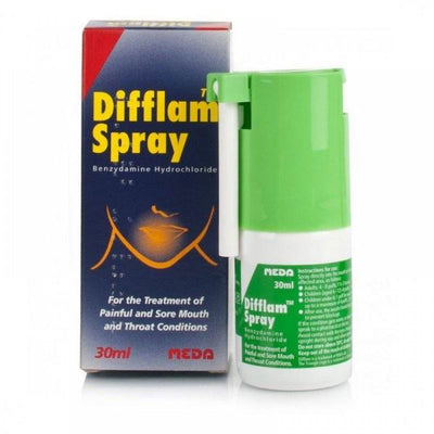 Difflam Oral Spray 30ml | Sore Throat Spray -   Meda EasyMeds Pharmacy