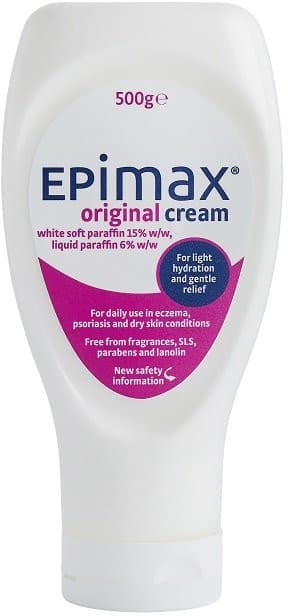 Epimax Original Moisturising Cream for  Dry Skin 500g -   Aspire Pharma EasyMeds Pharmacy