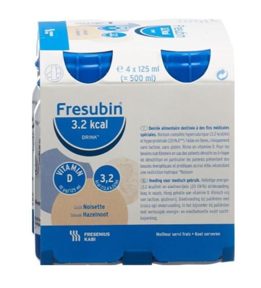 FRESUBIN 3.2Kcal Nutritional Drink Hazelnut 125ml x 24 -   Fresenius EasyMeds Pharmacy