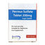 Ferrous Sulphate 200mg Iron Tablets - Packs of 100 -   EasyMeds Healthcare LTD EasyMeds Pharmacy