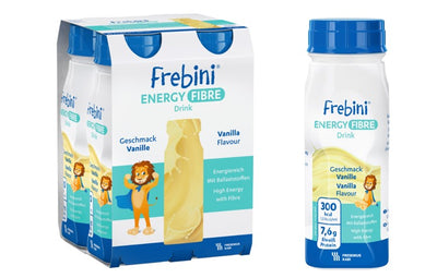 Frebini Energy Fibre Vanilla 200ml x 4