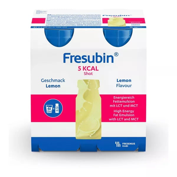 Fresubin 5kCal Shot Lemon 4x120ml Bottles -   Fresenius EasyMeds Pharmacy