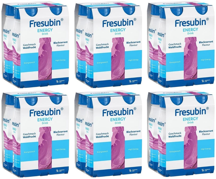 Fresubin Energy Blackcurrant 4x200ml or 24x200ml