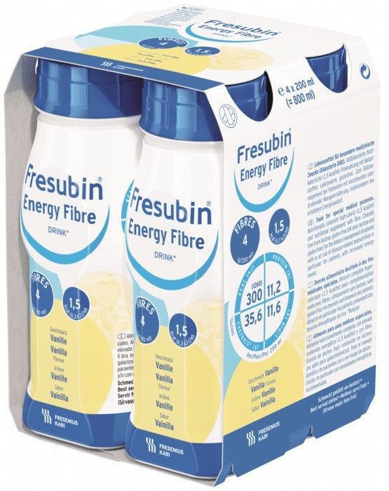 Fresubin Energy Fibre Vanilla (4 x 200ml) - EasyMeds Pharmacy